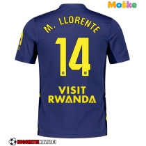 Moške Nogometnih dresov Atletico Madrid Marcos Llorente #14 Gostujoči 2025-26 Kratki rokavi